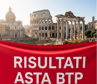 Risultati asta BTp 14 ottobre